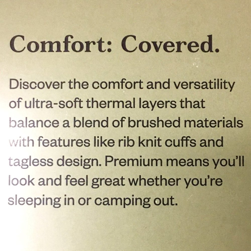 GOODFELLOW & CO Men's Premium Ultra Soft Thermal Pants  NEW IN BOX! - Picture 8 of 11